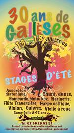 L'affiche des stages 2009