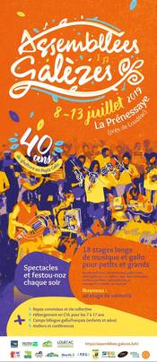 L'affiche stages 2019